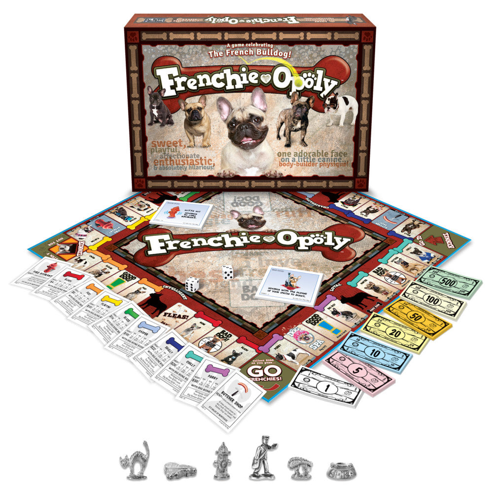 French Bulldog FRENCHIE-OPOLY Board Game