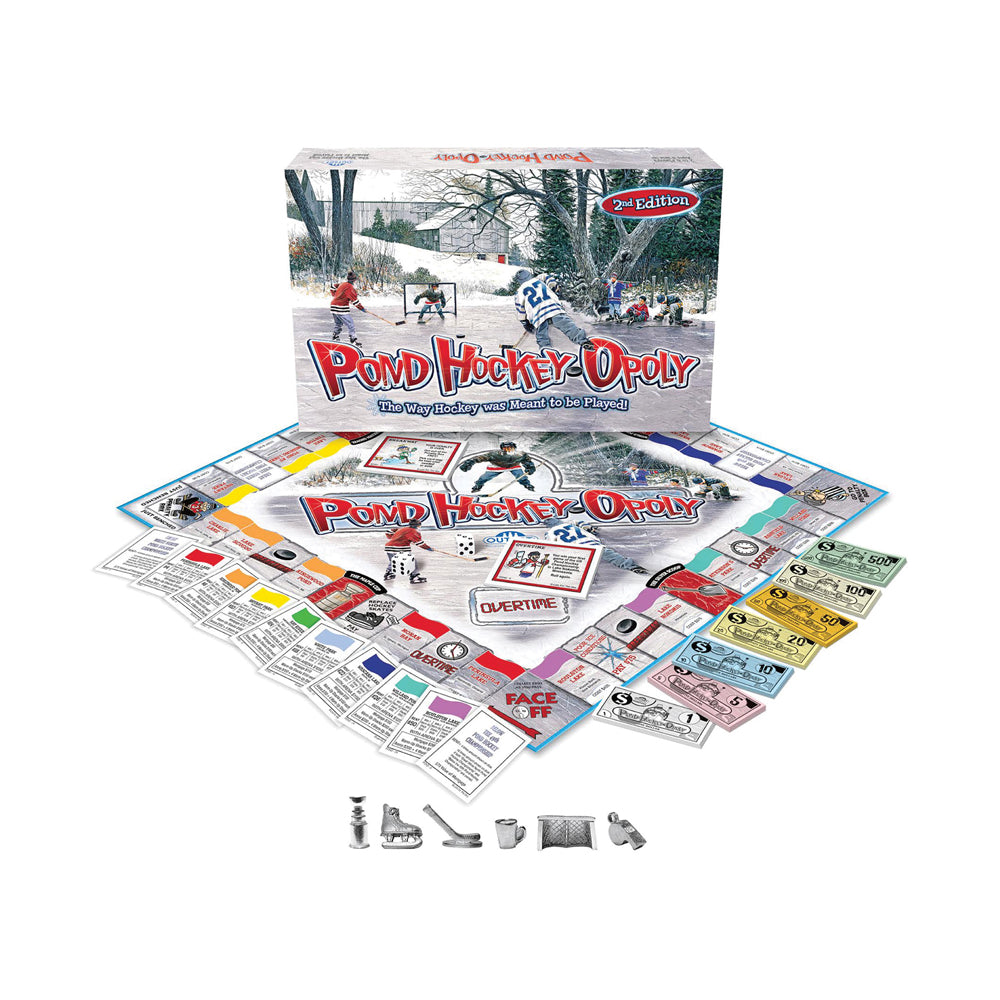 Pond Hockey-opoly 2nd Edition Board Game