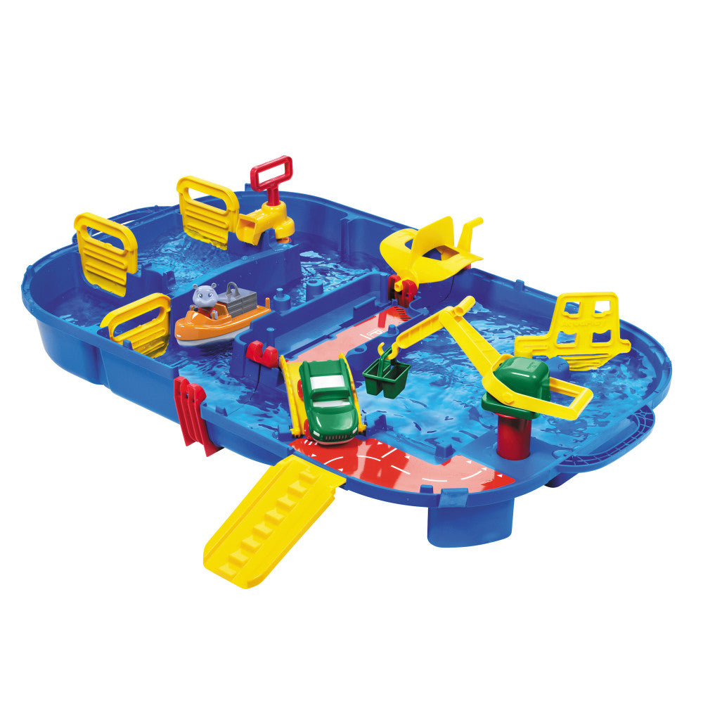 AquaPlay LockBox Water Playset with Wilma the Hippo and Vehicles
