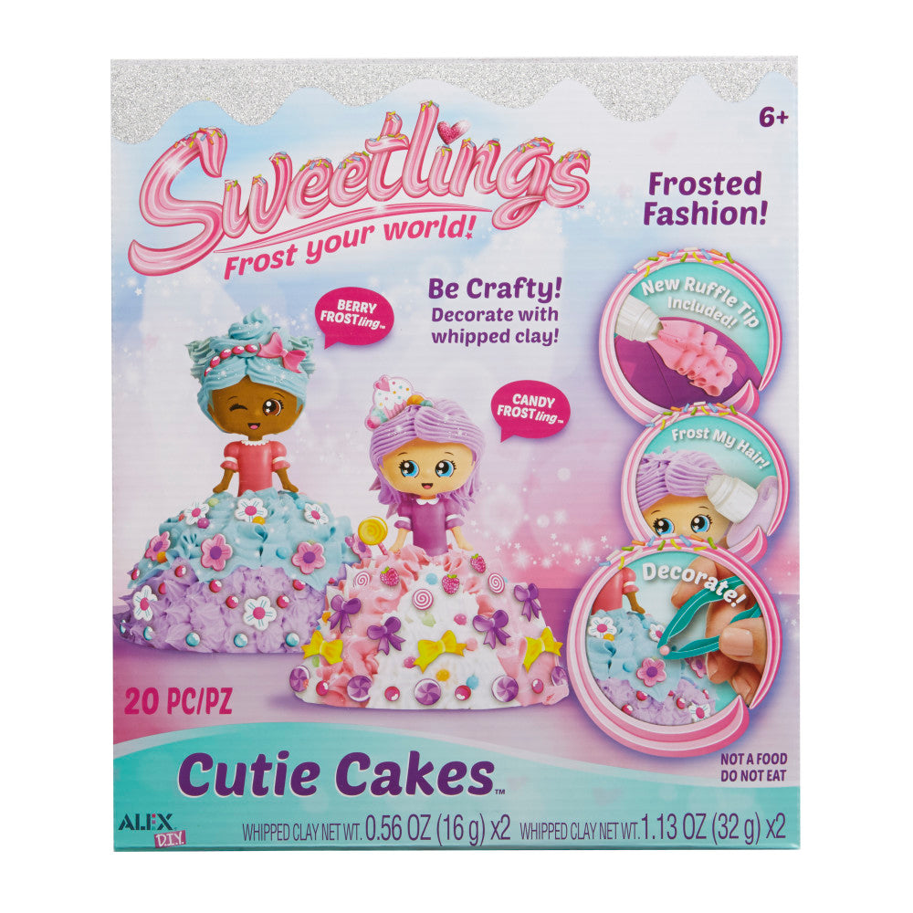 ALEX DIY Sweetlings Cutie Cakes Whipped Clay Craft Kit