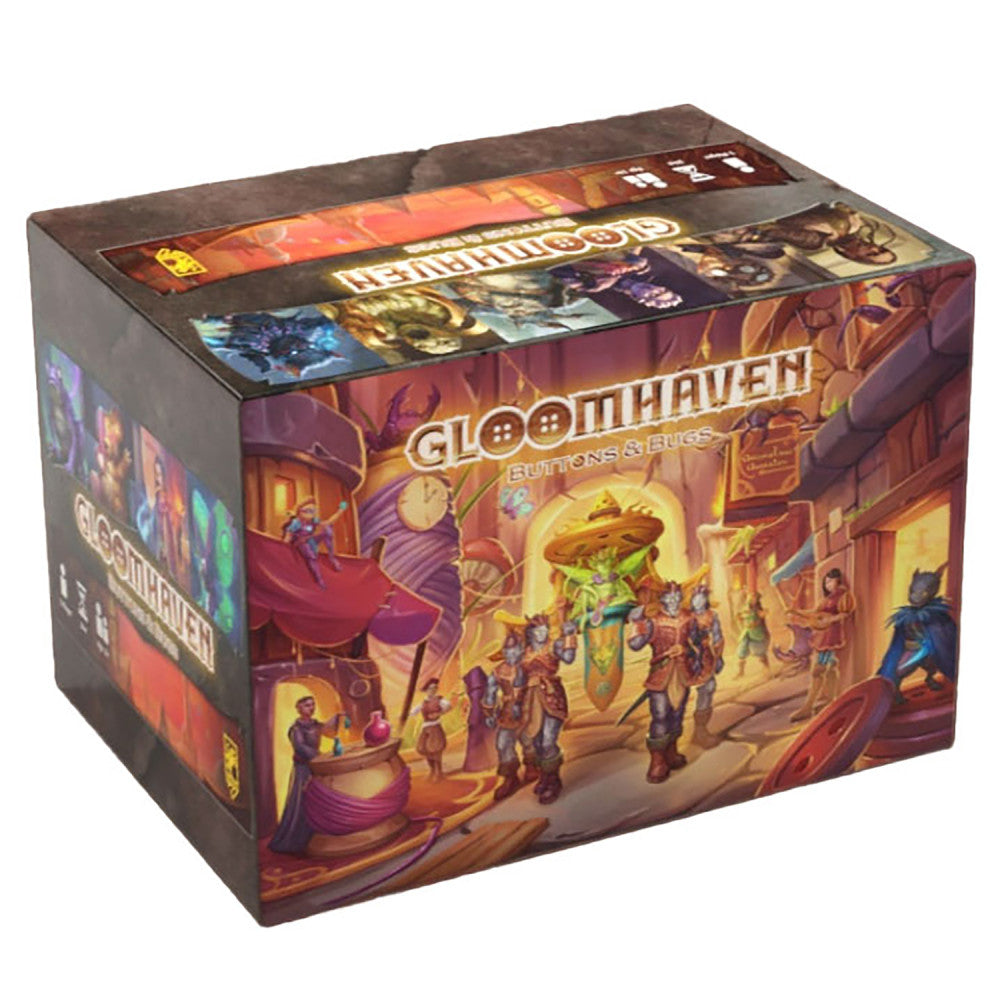 Cephalofair Games Gloomhaven: Buttons & Bugs Solo Adventure Game