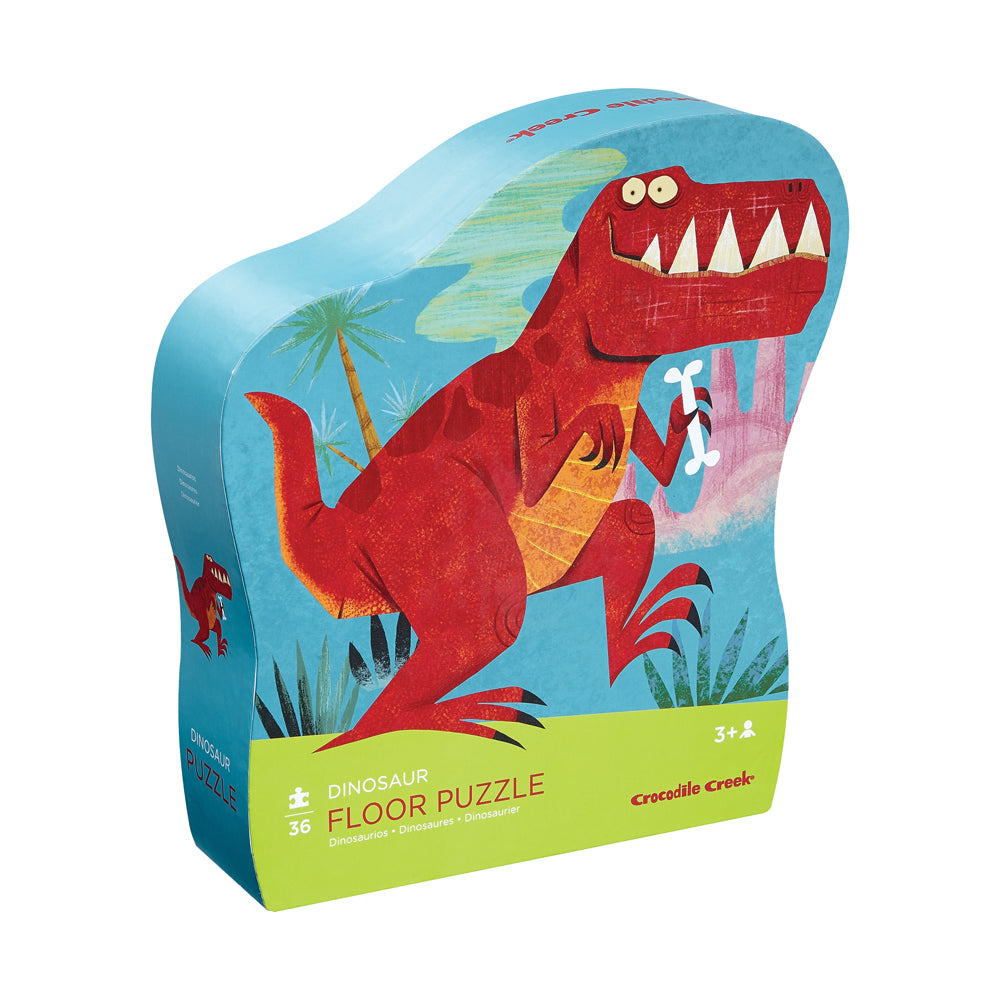 Crocodile Creek Dinosaur Themed Floor Puzzle - 36 pc