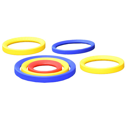 Educational Advantage Giant Textured Activity Rings - Set of 9 - Multicolor