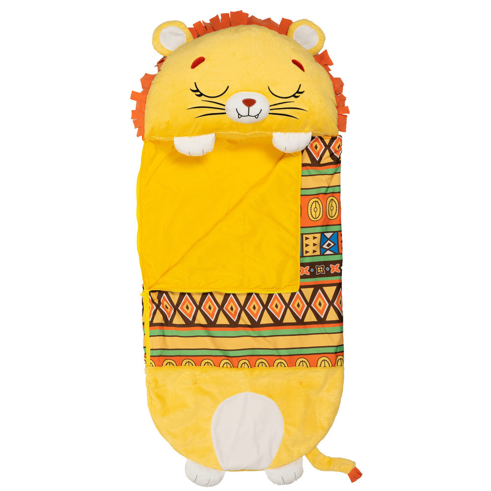 Happy Nappers: Pillow & Sleepy Sack: Medium - Lion Lex, Kids 3+