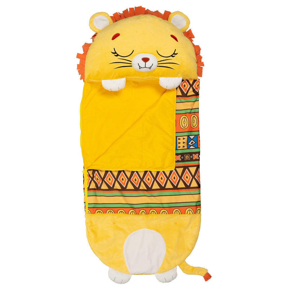 Happy Nappers: Pillow & Sleepy Sack: Large - Lion Lex, Kids 7+