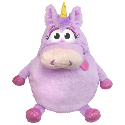 Tummy Stuffers: Unicorn - Purple - Storage Plush, Holds Items-Blankets-Toys Inside