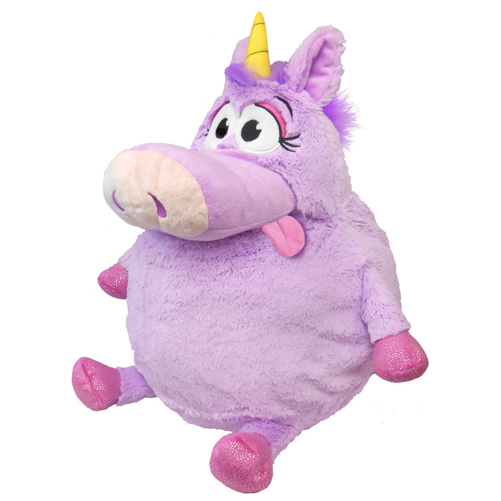 Tummy Stuffers: Unicorn - Purple - Storage Plush, Holds Items-Blankets-Toys Inside