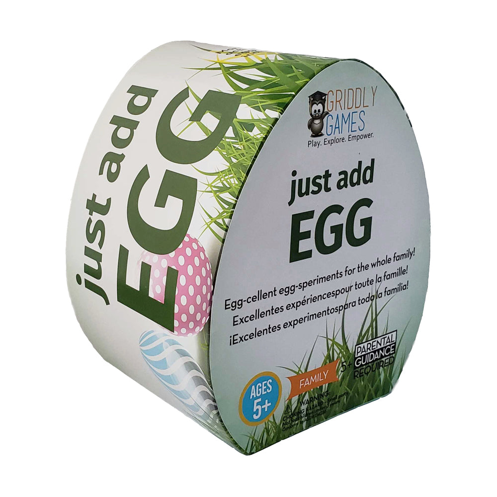 Griddly Games Just Add Egg Science Kit - Creative Experiment Set