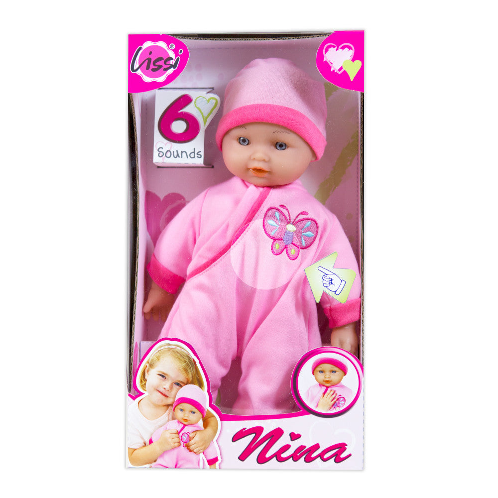 Lissi 11 Inch Interactive Talking Baby Doll