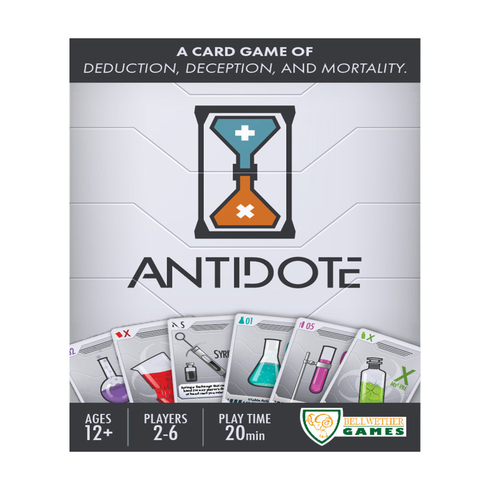 Antidote Strategy Card Game by Bellfether Games