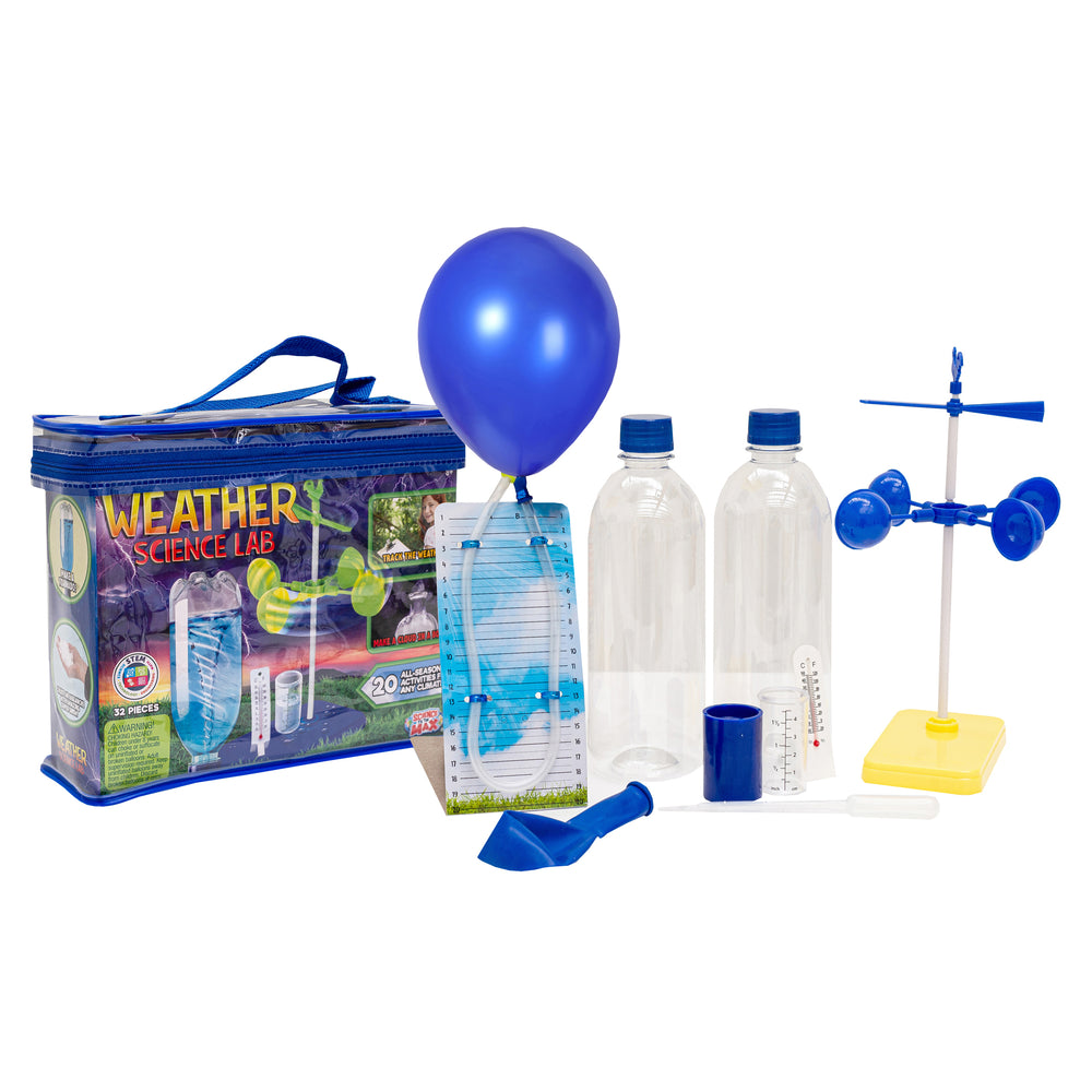 BE AMAZING! TOYS Weather Science Lab Kit - Explore Meteorological Mysteries