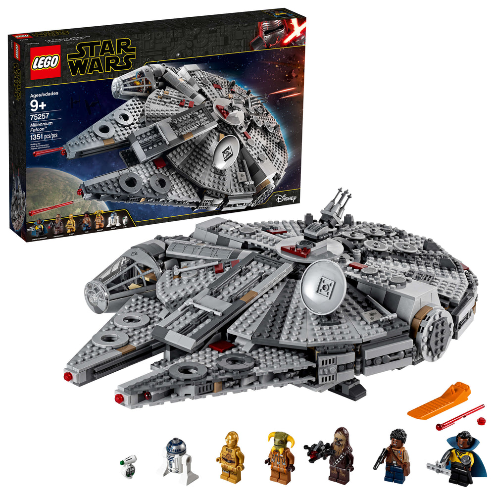 LEGO Star Wars Millennium Falcon Building Kit - Rise of Skywalker 1351 Pieces