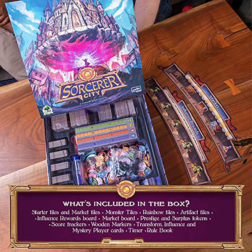 Sorcerer City Deluxe Edition Board Game by Skybound Games