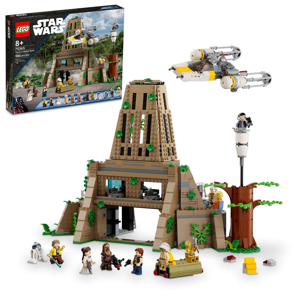 LEGO Star Wars Yavin 4 Rebel Base 75365 Building Set (1,066 Pieces)