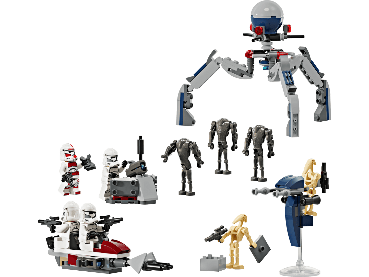 LEGO Star Wars Clone Trooper & Battle Droid Battle Pack 75372 - 215 Pieces