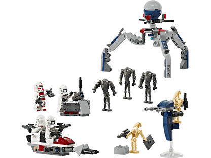 LEGO Star Wars Clone Trooper & Battle Droid Battle Pack 75372 - 215 Pieces