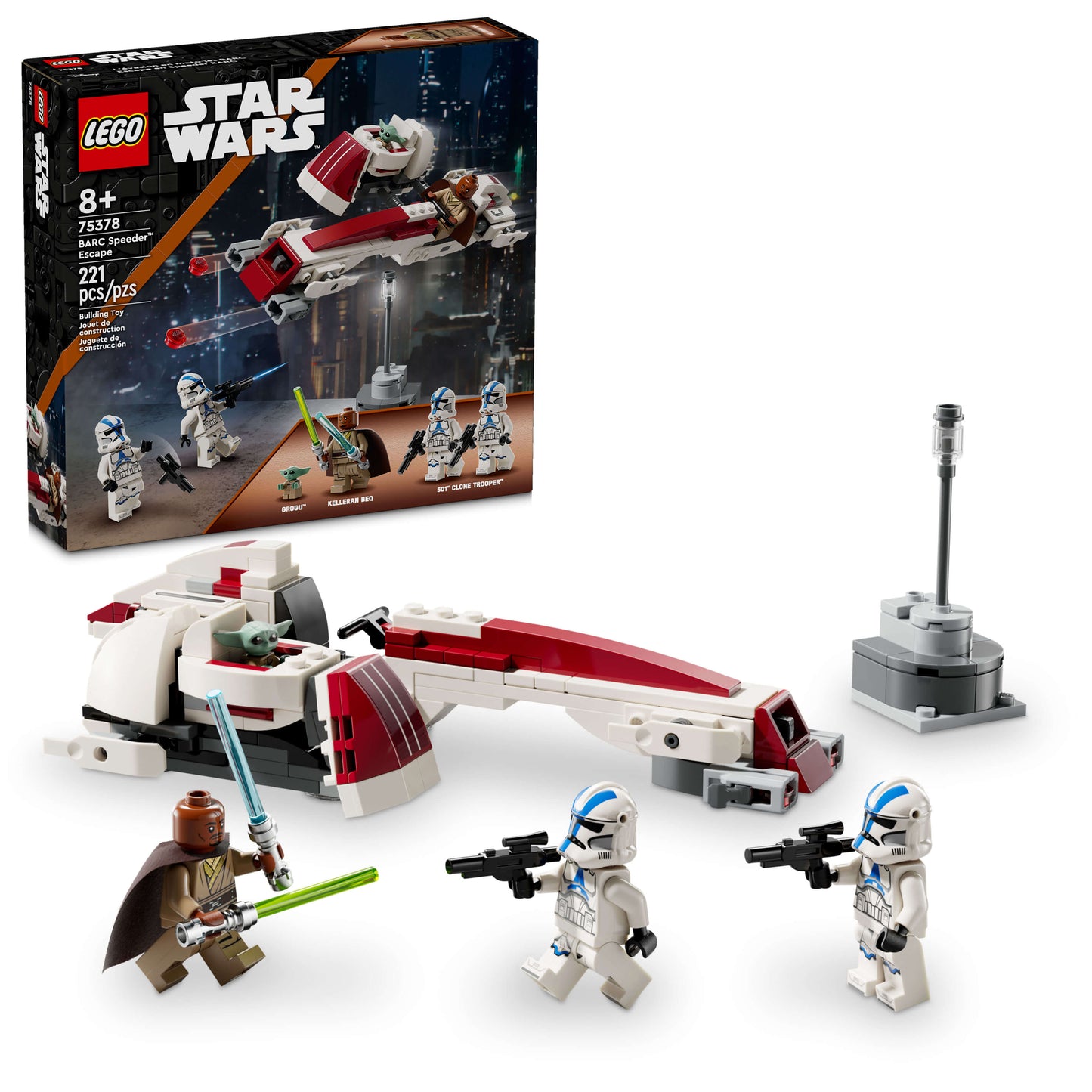 LEGO Star Wars BARC Speeder Escape Set 75378