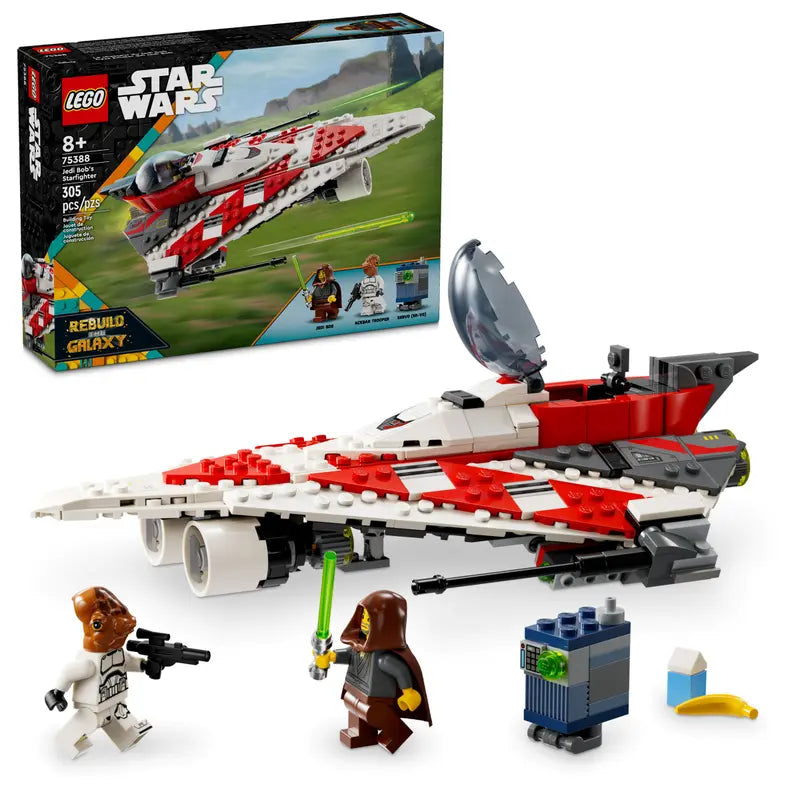 LEGO Star Wars Jedi Bobâ€™s Starfighter Building Toy 75388