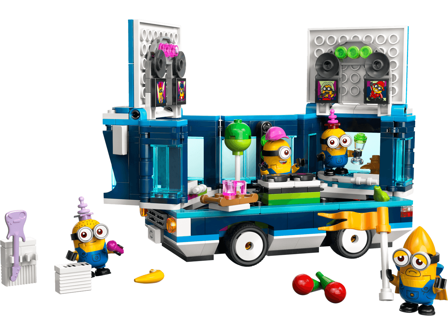 LEGO Despicable Me 4 Minions’ Music Party Bus 75581