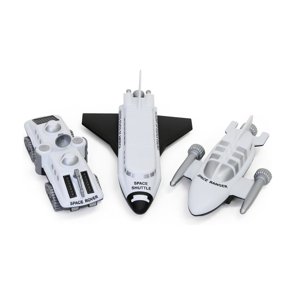 Popular Playthings Magnetic Mix or Match Space Explorer Vehicle Set