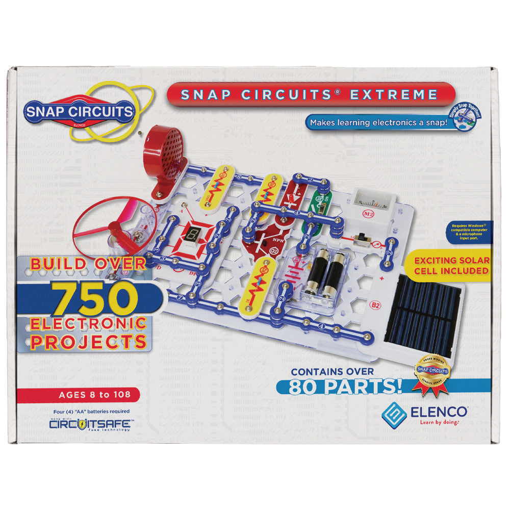 Elenco Snap Circuits Extreme SC-750 - Electronics Exploration Kit