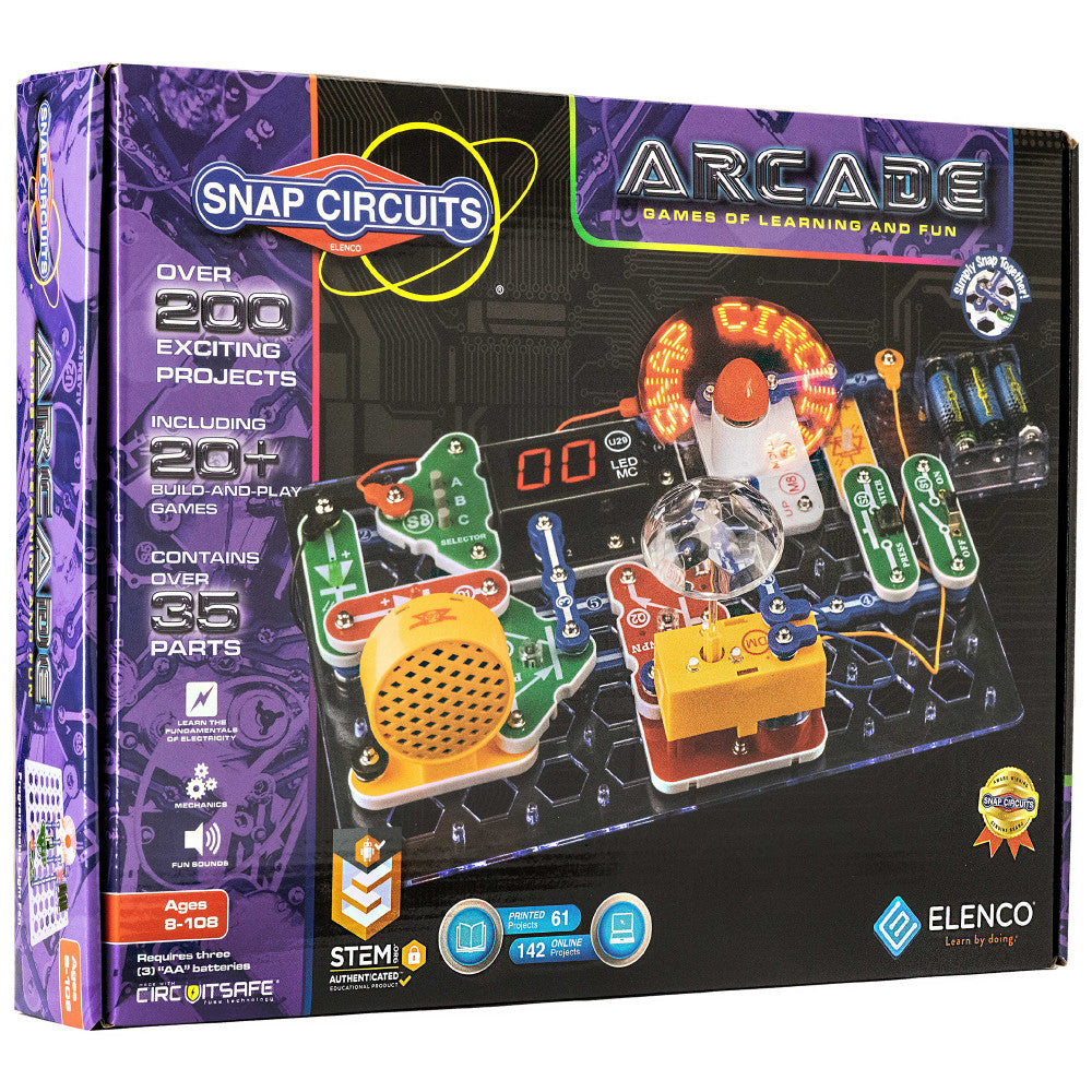 Snap Circuits Arcade Electronics Exploration Kit - STEM Learning