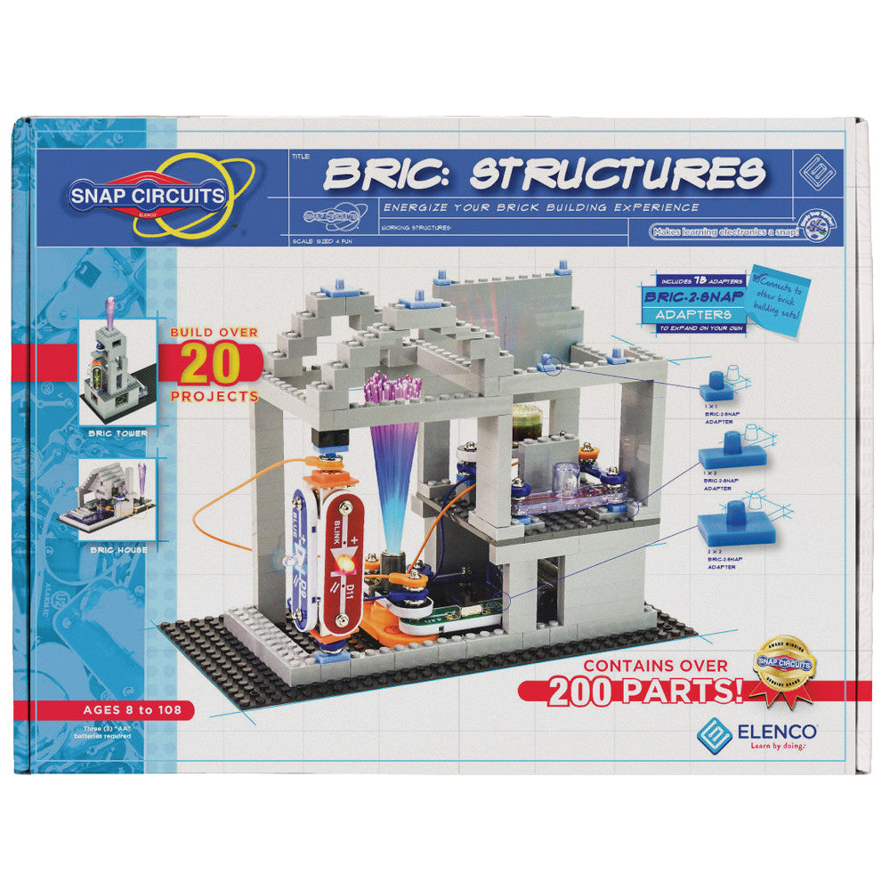 Elenco Snap Circuits BRIC: Structures - Electronics Exploration Kit