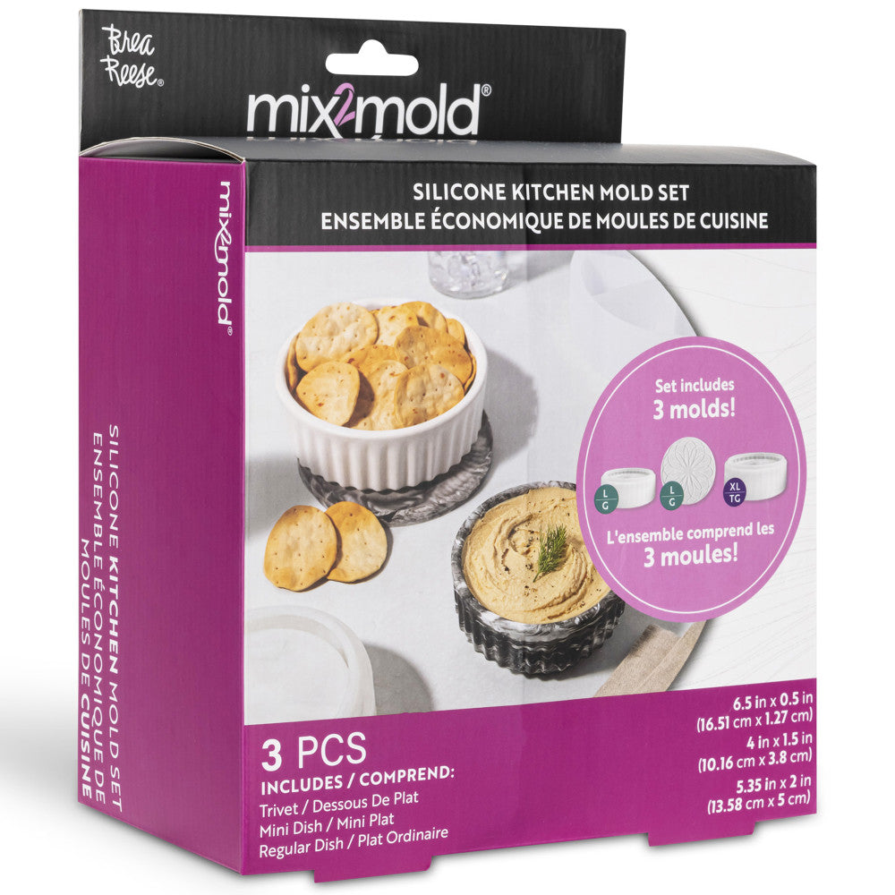 Brea Reese Mix2Mold: Molds Value Set - Kitchen 3pc