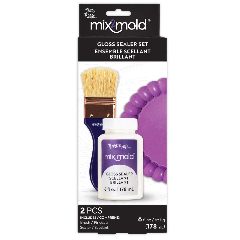 Brea Reese: Mix2Mold Glossy Sealer - 6 fl oz (178 ml)