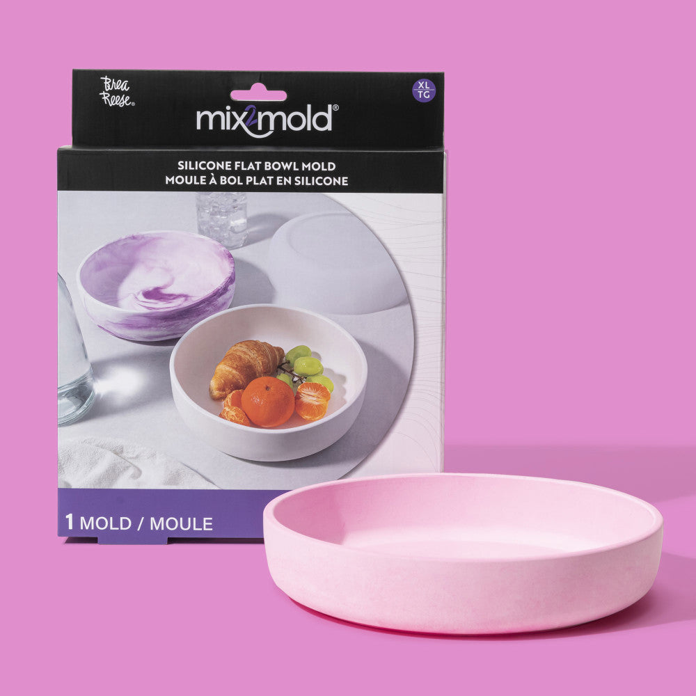 Brea Reese Mix2Mold Silicone Shallow Bowl Mold - 1pc