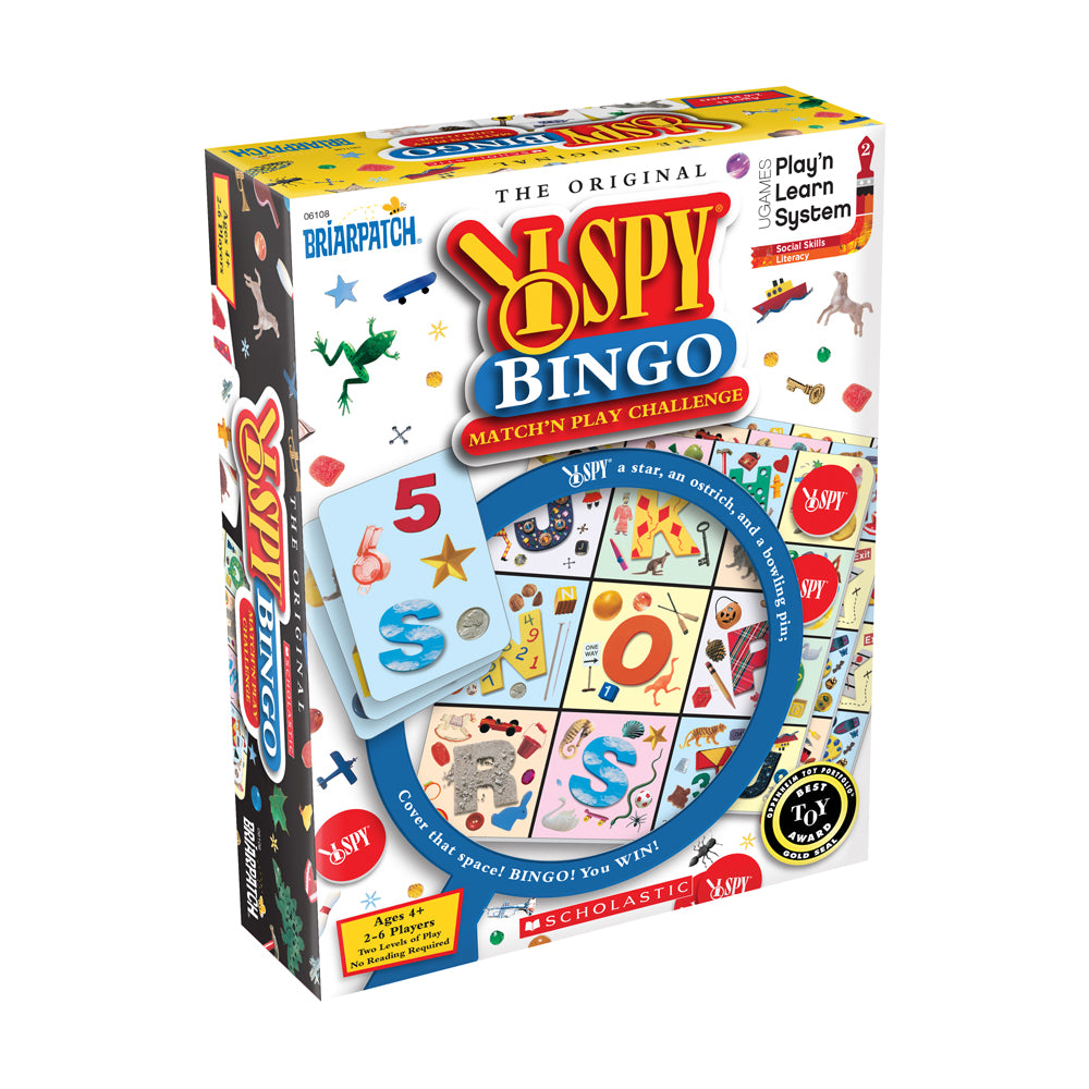 I Spy Bingo Match & Play Challenge Board Game by Briarpatch