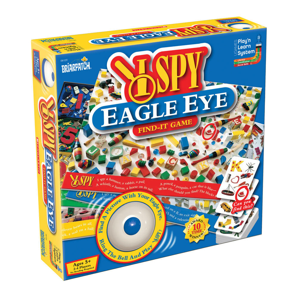 I Spy Eagle Eye Fast-Paced Find-It Board Game