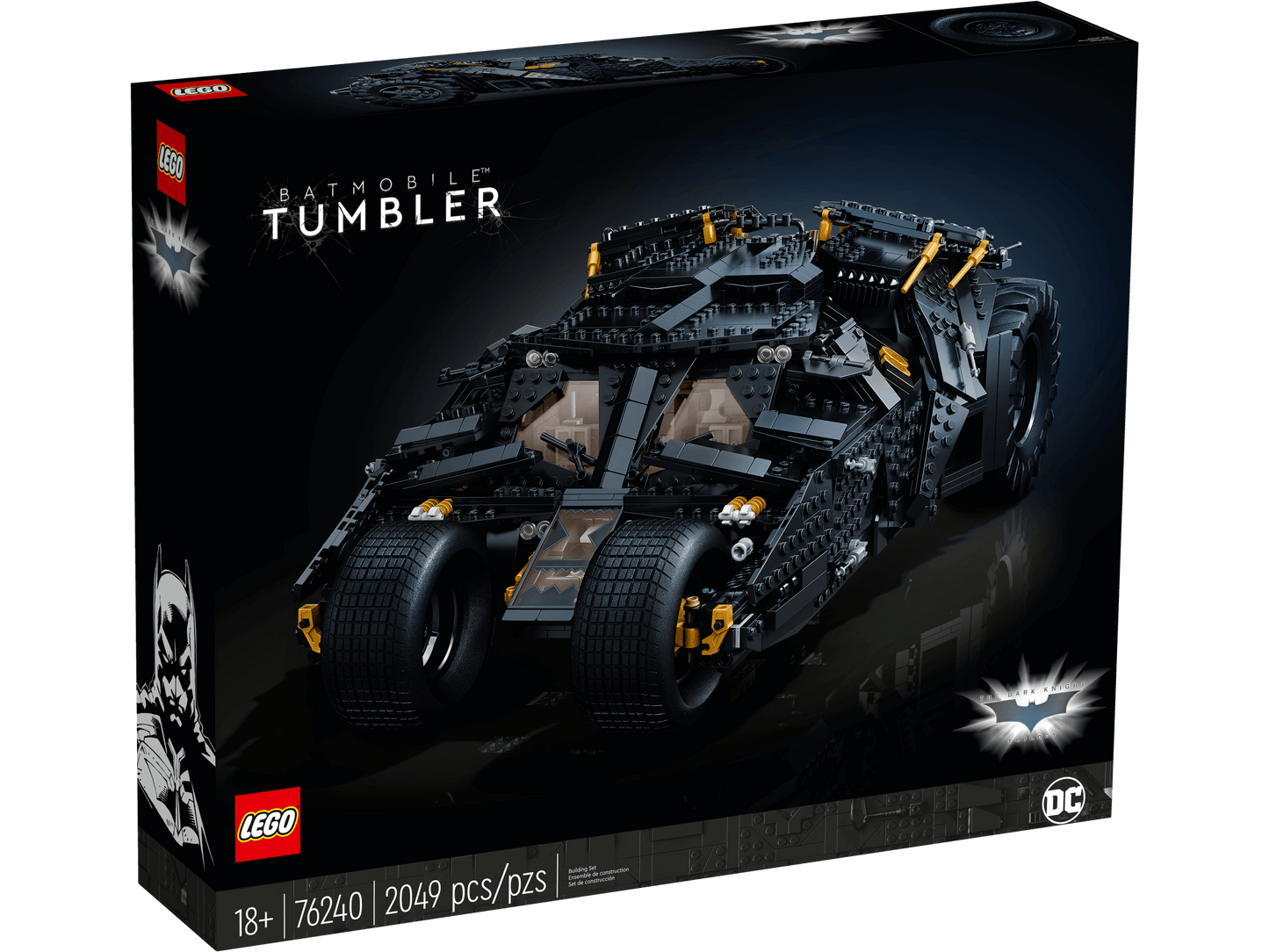 LEGO DC Batman Batmobile Tumbler 76240 Detailed Collector Building Kit (2,049 Pieces)