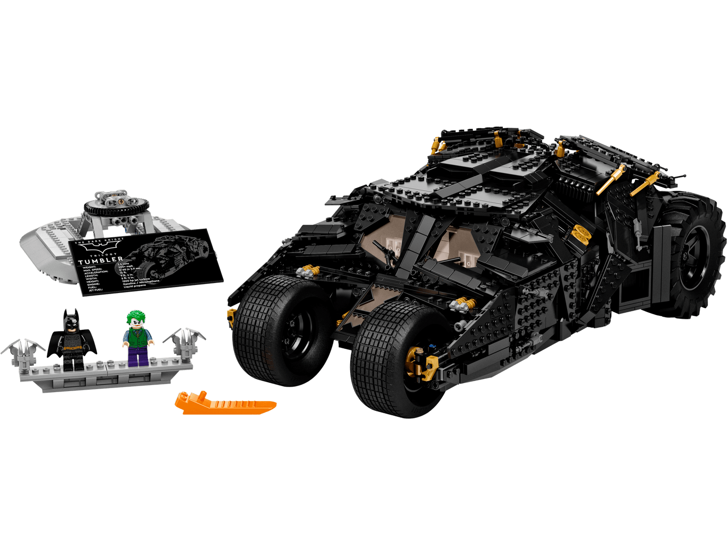 LEGO DC Batman Batmobile Tumbler 76240 Detailed Collector Building Kit (2,049 Pieces)