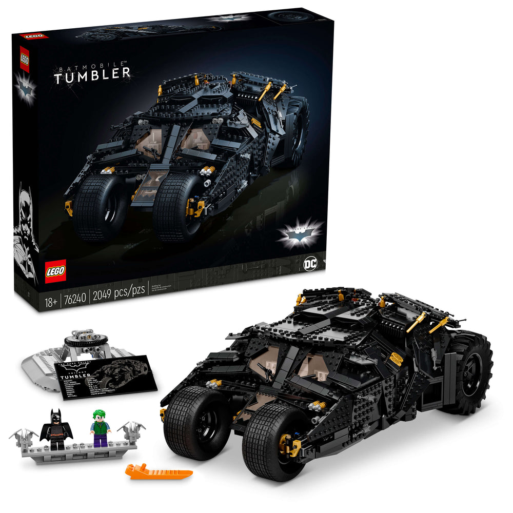 LEGO DC Batman Batmobile Tumbler 76240 Detailed Collector Building Kit (2,049 Pieces)