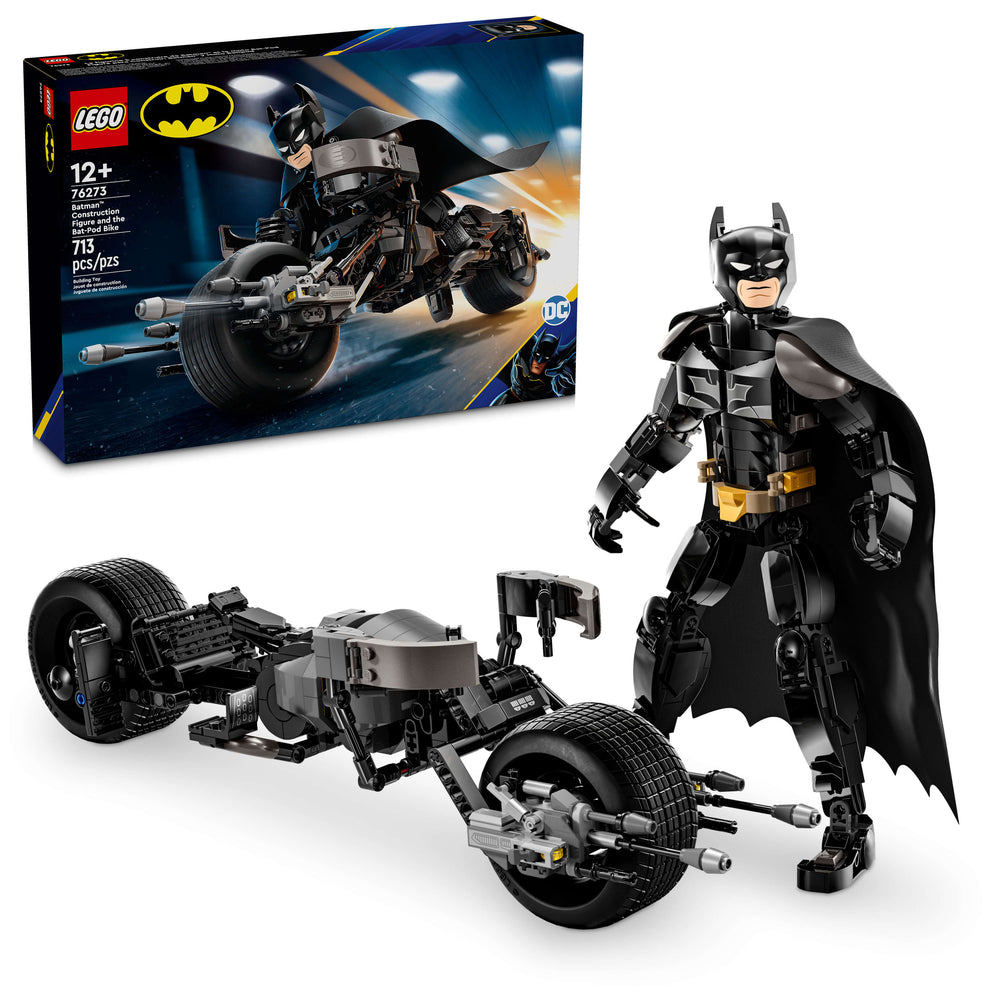 LEGO DC Batman™: Batman Construction Figure & the Bat-Pod Bike 76273