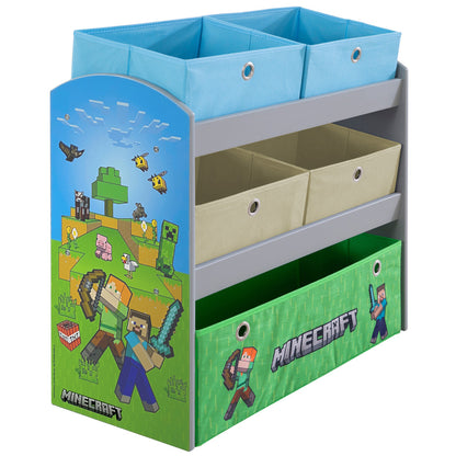 Minecraft: Play Shelf & Fabric Boxes - Storage & Organization, Toy-Games-Clothes