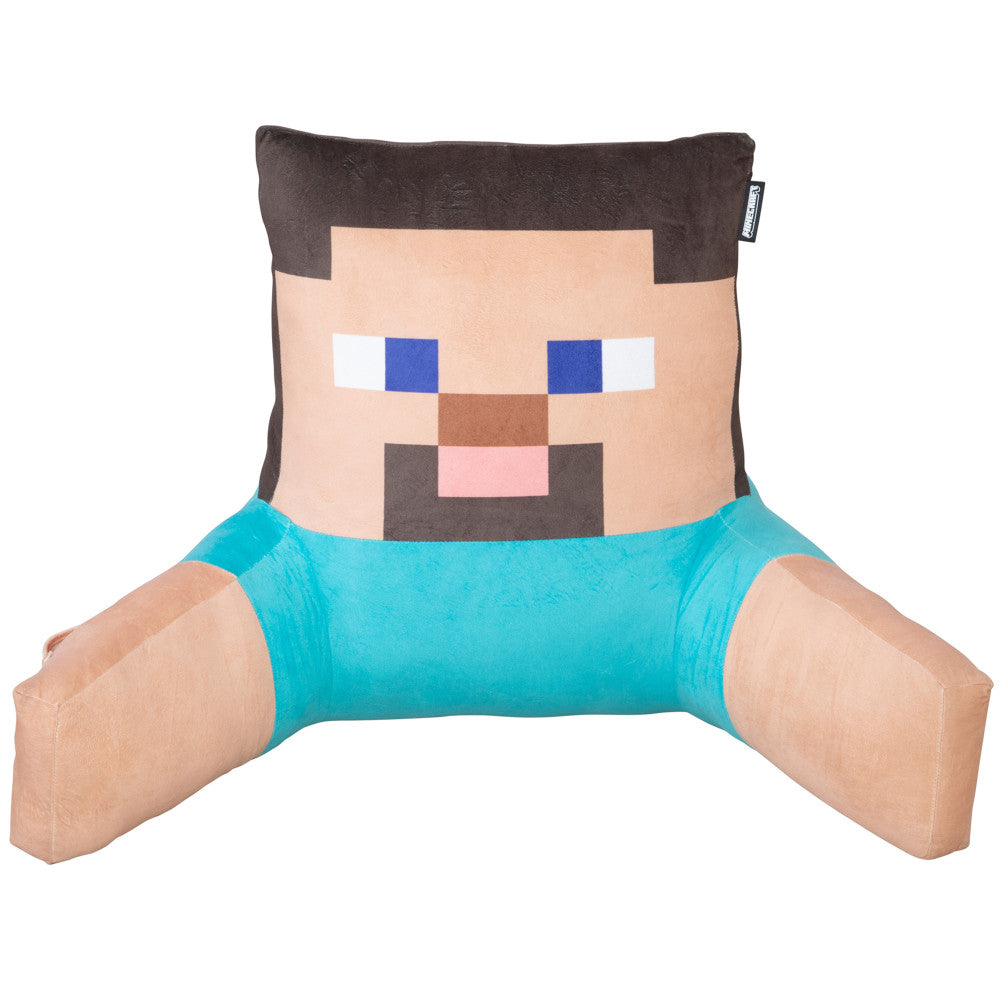 Minecraft: Relax Pillow - Steve - Character Lounge Cushion, Armrests