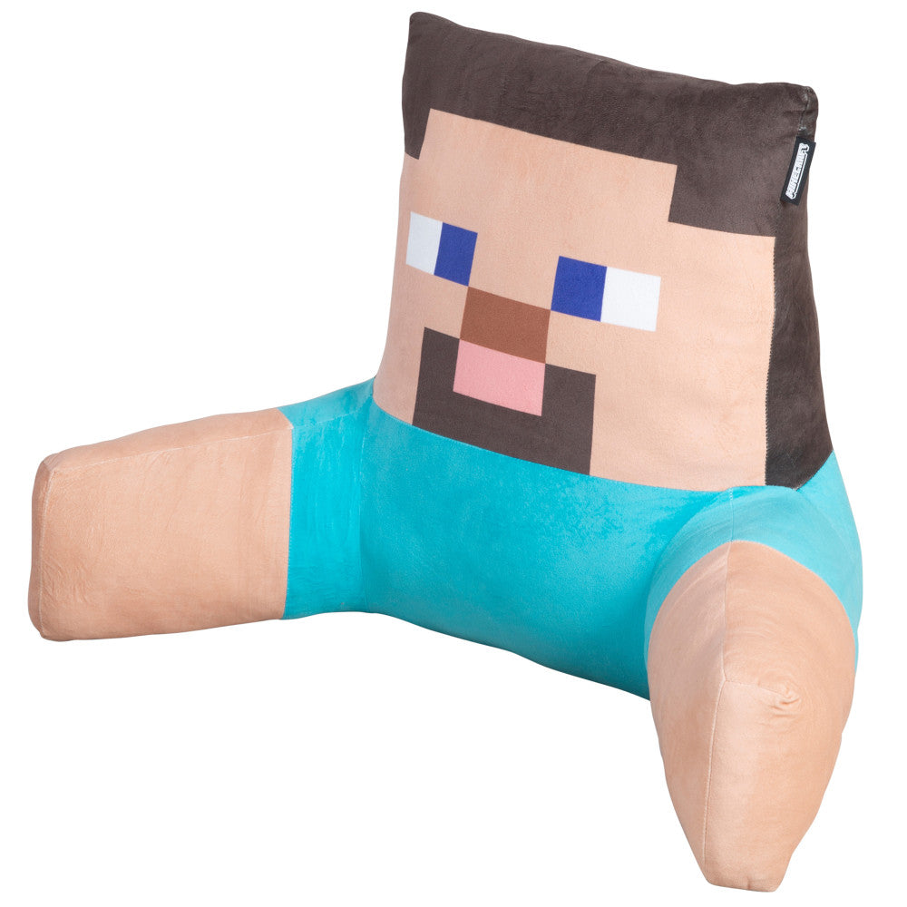 Minecraft: Relax Pillow - Steve - Character Lounge Cushion, Armrests