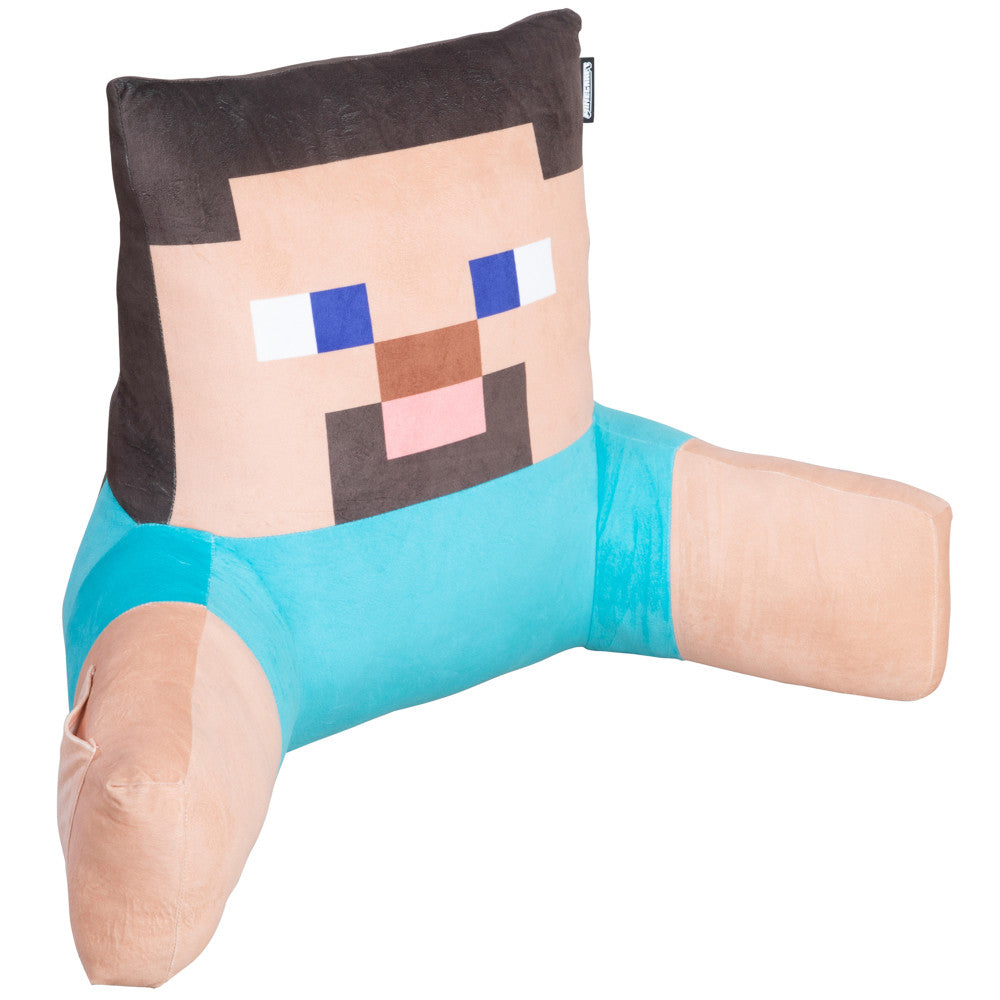 Minecraft: Relax Pillow - Steve - Character Lounge Cushion, Armrests