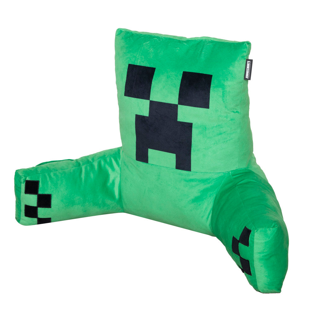 Minecraft: Relax Pillow - Creeper - Character Lounge Cushion, Armrests