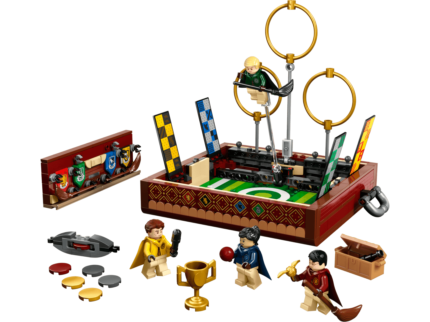 LEGO Harry Potter Quidditch Trunk 76416 Building Toy Set - 599 Pieces