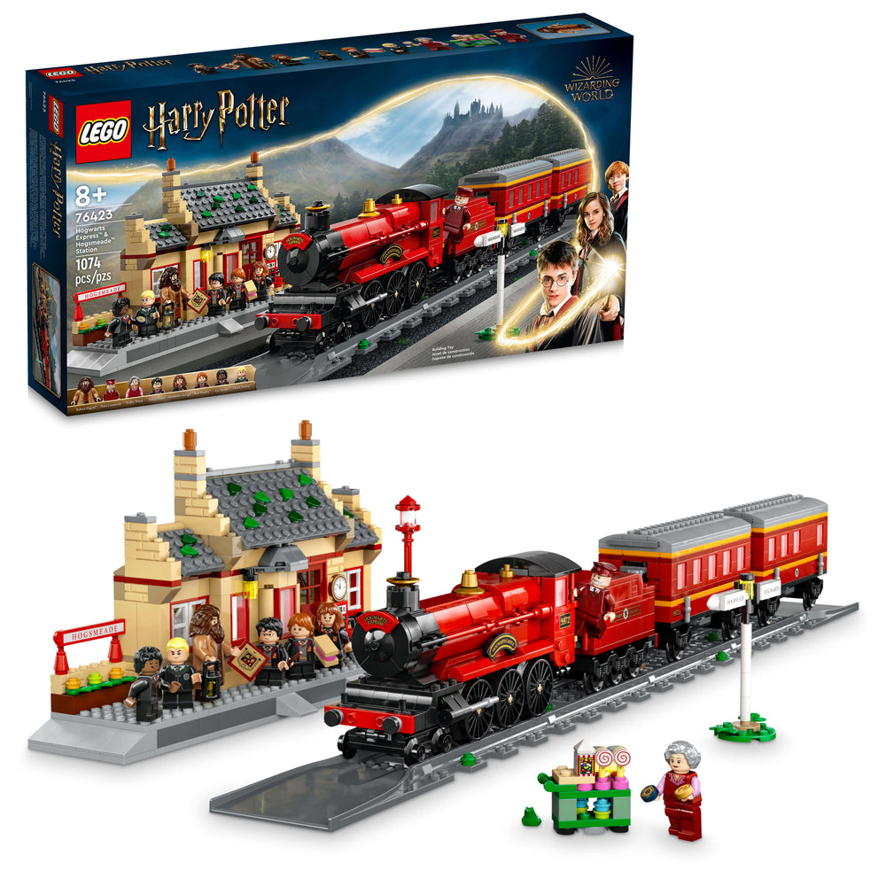 LEGO Harry Potter Hogwarts Express & Hogsmeade Station Building Set 1074 Pieces