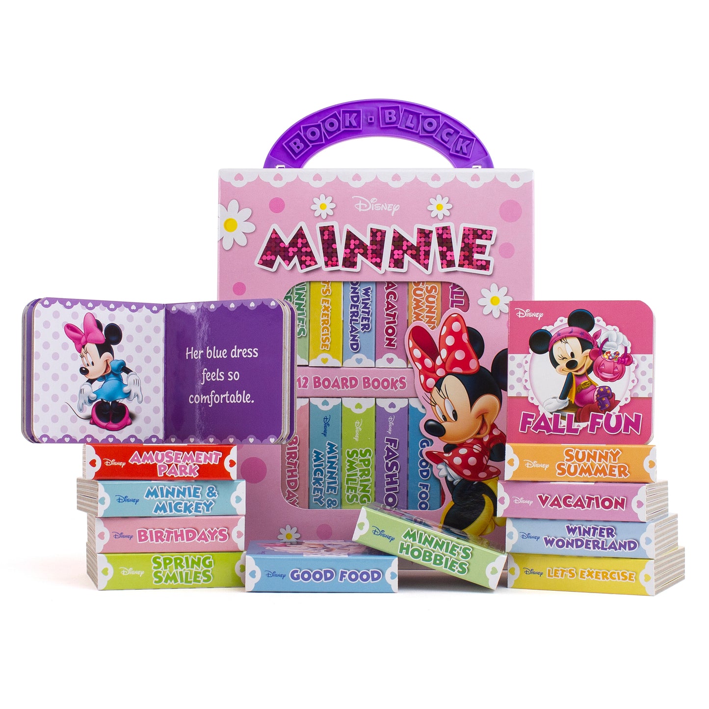 Minnie Mouse My First Library 12-Book Set by PI Kids