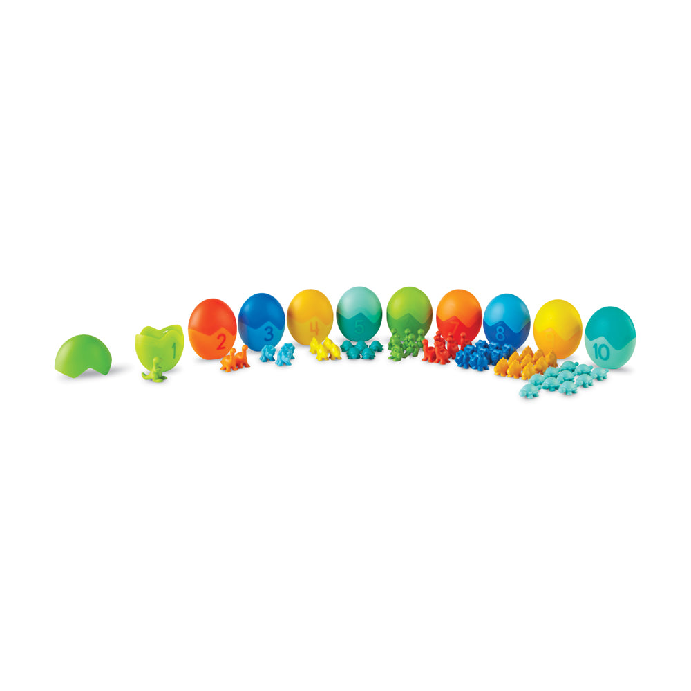 Learning Essentials Counting Dino-Sorters Math Set - Educational Dinosaur Themed Activity