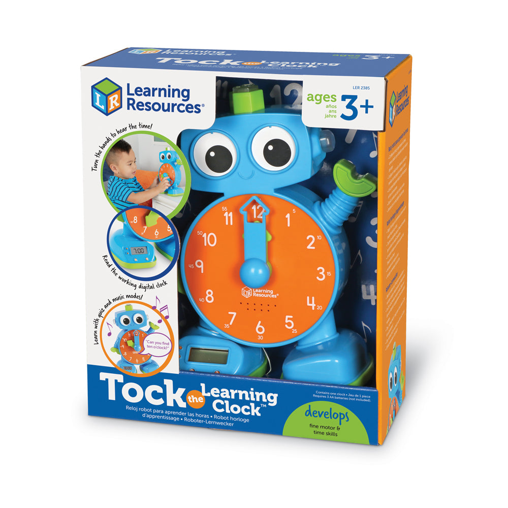 Learning Resources Tock the Learning Clock - Interactive Educational Toy