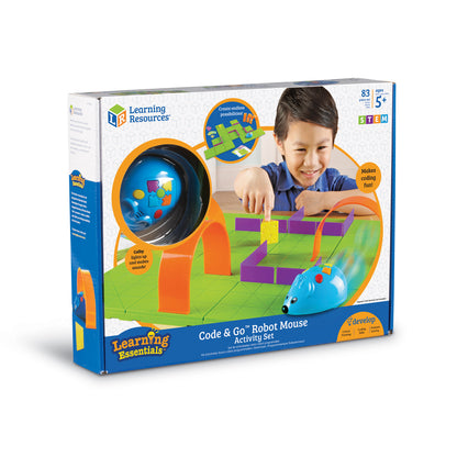 Learning Essentials - Code & Go Robot Mouse Activity Set - Interactive STEM Toy