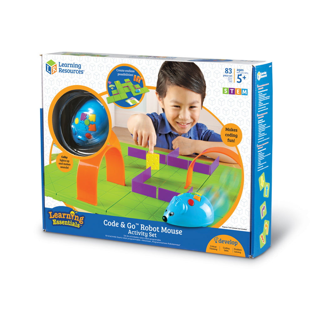 Learning Essentials Code Go Robot Mouse Activity Set Interactive Toys R Us