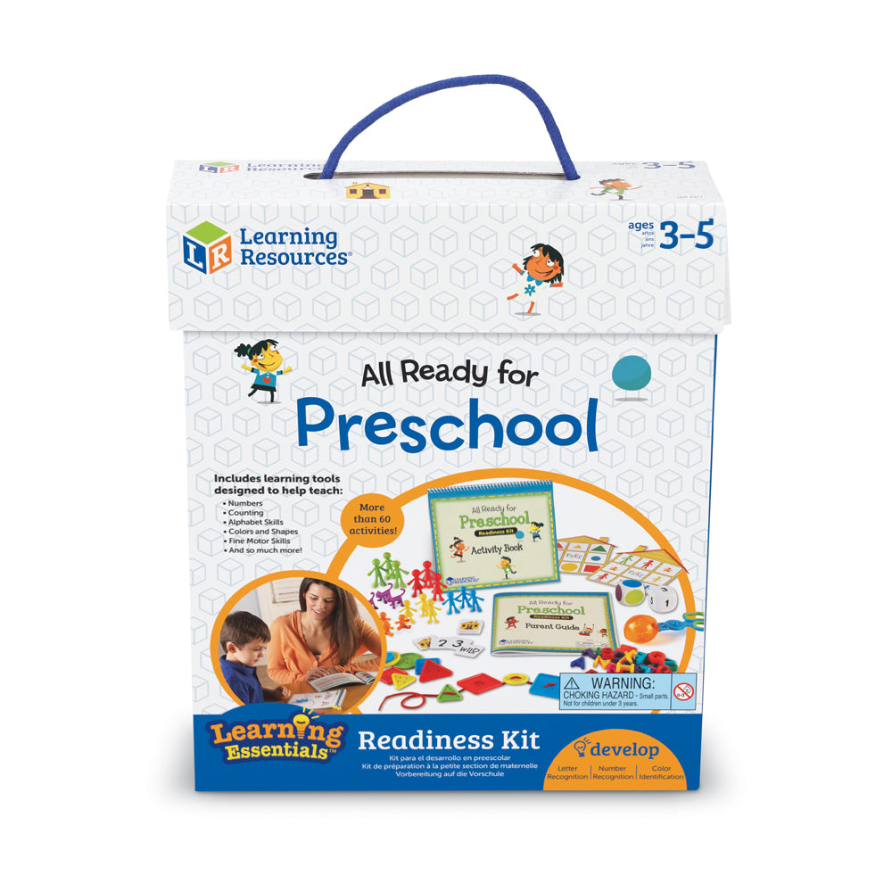 Learning Resources Preschool Readiness Kit - Educational Toy for Ages 3-5