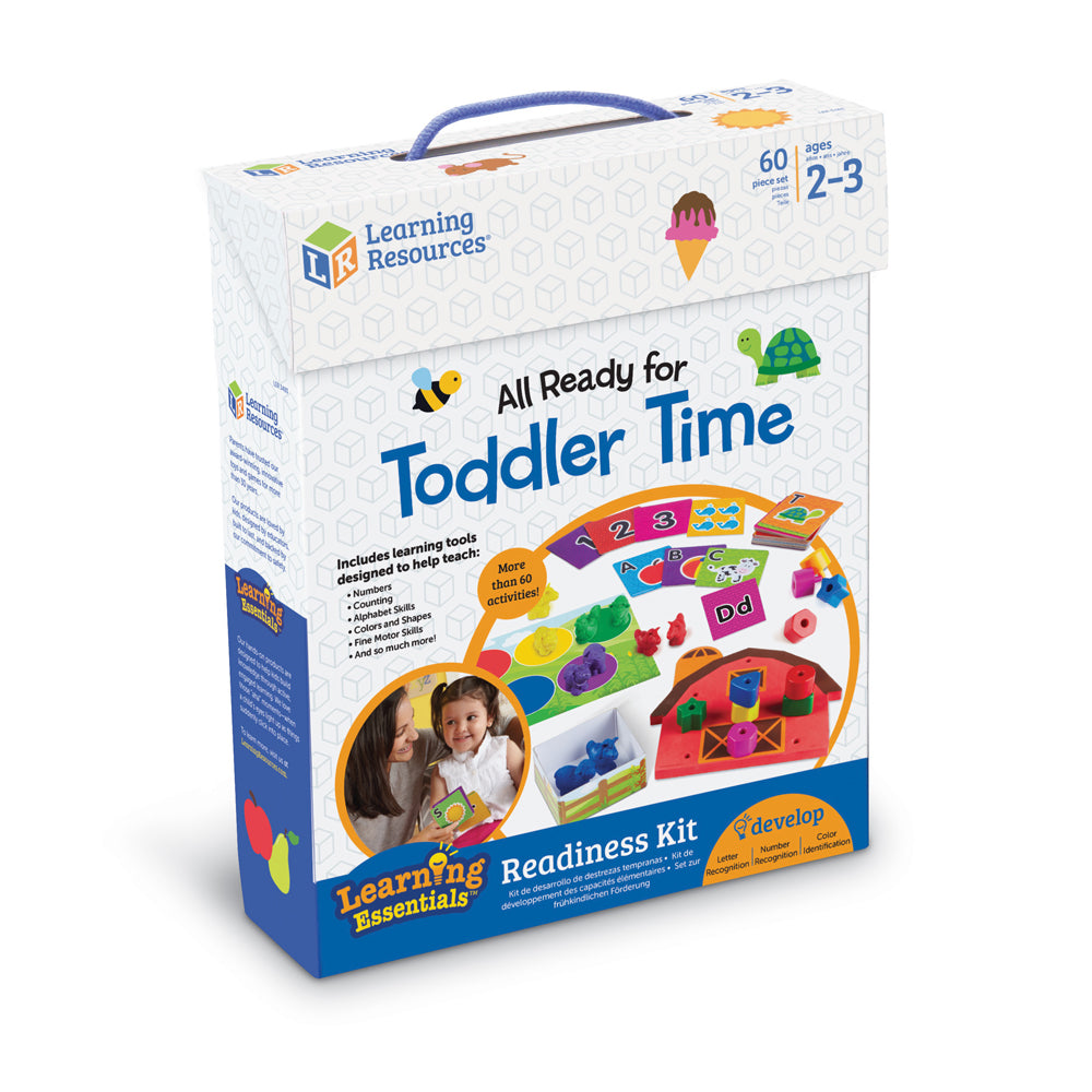 Learning Essentials Toddler Time Readiness Kit - Alphabet, Numbers & Colors